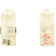 Two heroin baggies, branded under the street names Juicy and All In